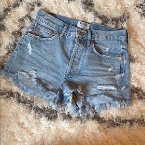 Agolde Denim Parker Shorts